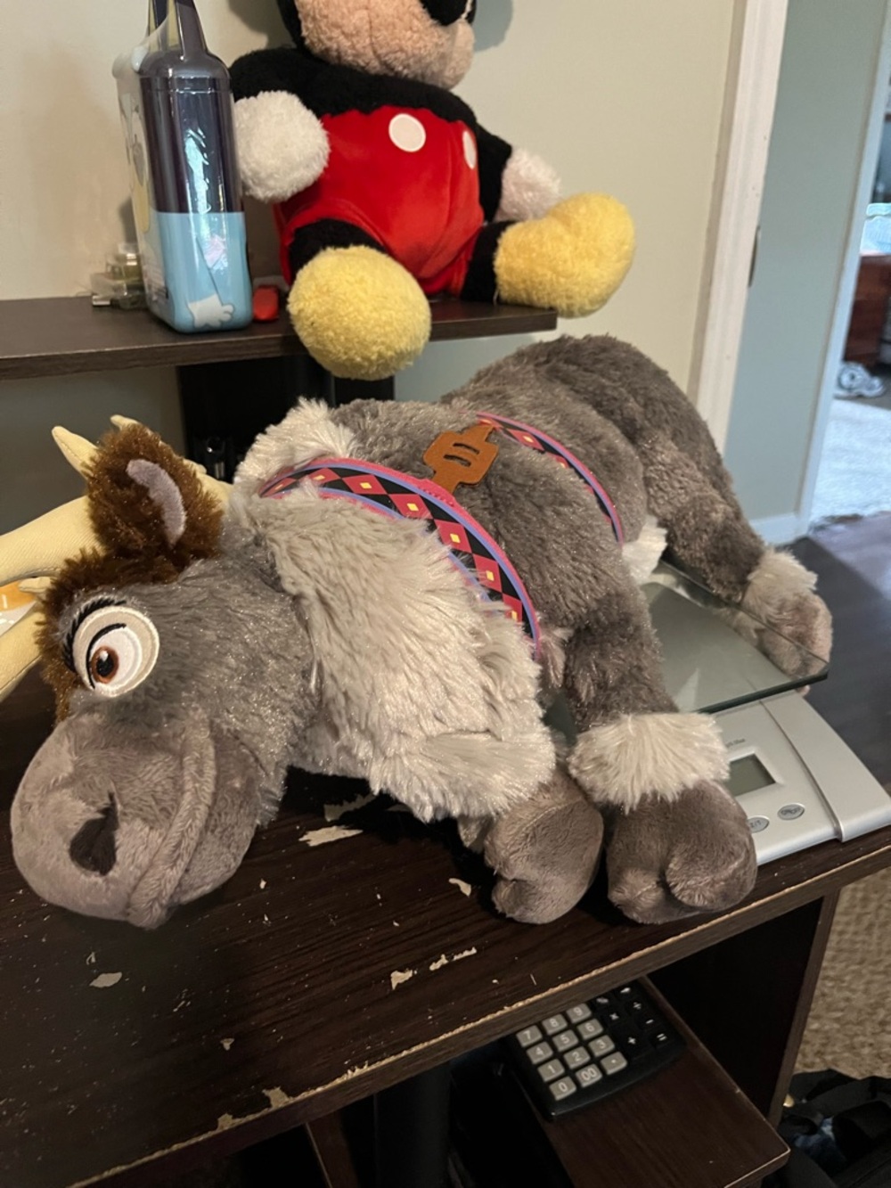 Disney Gray Sven Plush Reindeer from Frozen